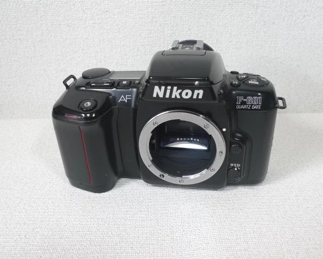 FULLY FUNCTIONAL NIKON F-601 Quartz Date film SLR camera $69.92
