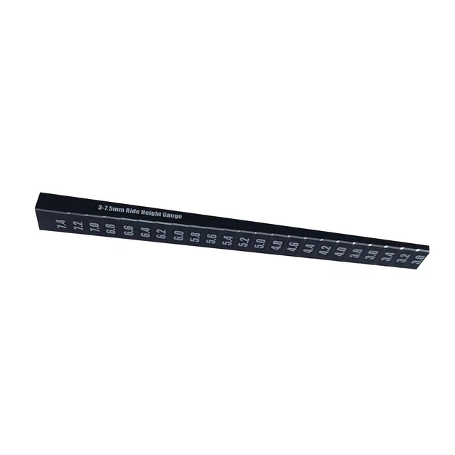 VEHICLE MEASURING TOOL Metal Precise Model Car Adjuster Ruler for 1:10 ...