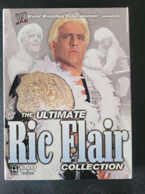 The Ultimate Ric Flair Collection 3-Disc Dvd Set Wwe Wrestling Beautiful!