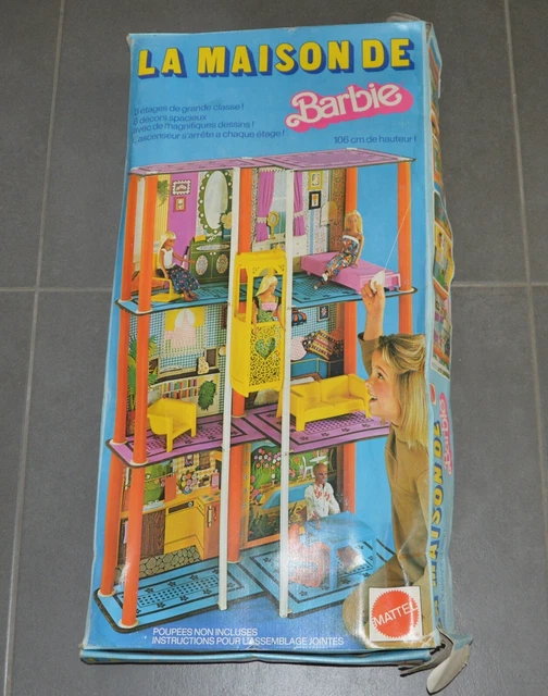 Maison Portable BARBIE – Mattel 1978 – Vintage