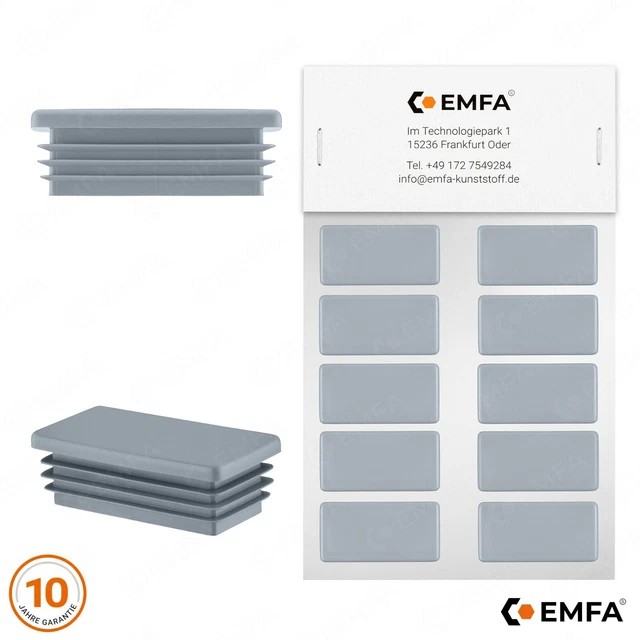 Tappi Protezione Mobili Tappi Rettangolari Per Tubi - Confezione