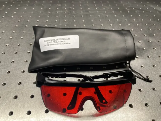 Laser Sefety Glasses KTP 532nm 3+ OD Protective Eyewear