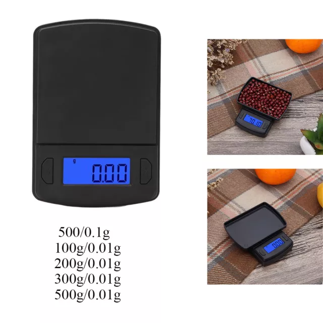Digital Food Kitchen Scale Small Electronic Mini Measures in Grams Pocket Gram