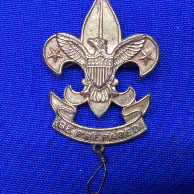 Boy Scouts Of America Vintage WW2 Era First Class Pin Stamped Out 224C1