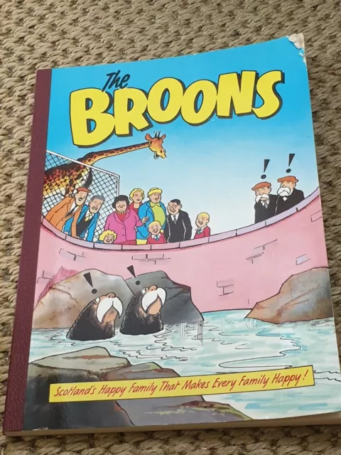 The Broons Annual 1990 Good Condition Collectable Vintage Book