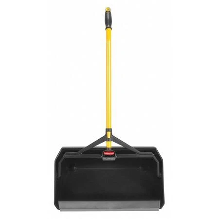 Rubbermaid Commercial 2018781 Dust Pan,Plastic,21-3/4" W,30" L Handle