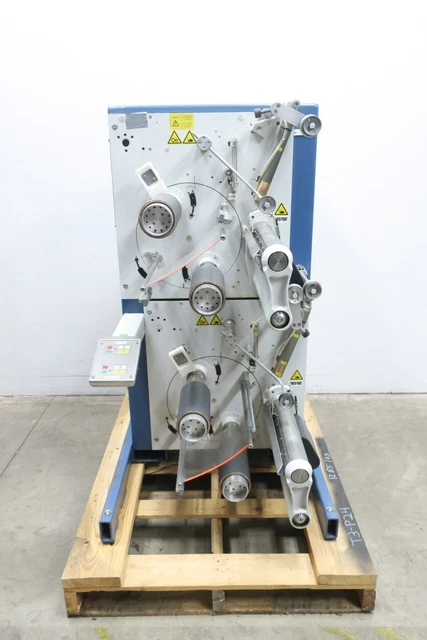 Georg Sahm TWINSTAR II 370XE HPF Automatic Precision Cross Winder Assembly