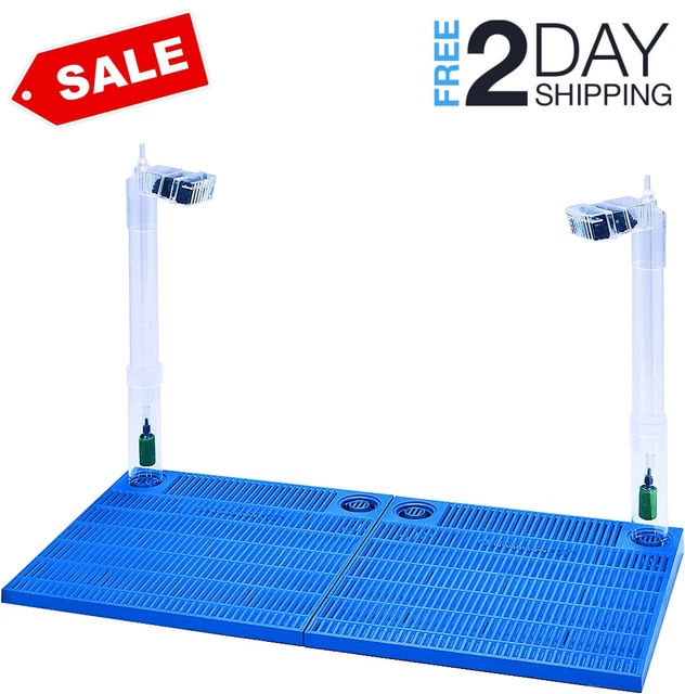 55 Gallon Premium Filter Aquarium under Gravel Fish Tank Underwater Plate System