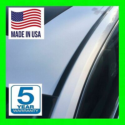 Black Roof Top Trim Molding For 2005-2015 Toyota Tacoma 2Pc New! 5Yr Wrnty