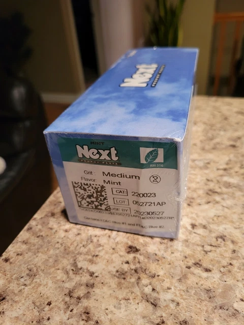 MINT MEDIUM  Next Prophy Paste  Fluoride 200/Bx EXP 03/25