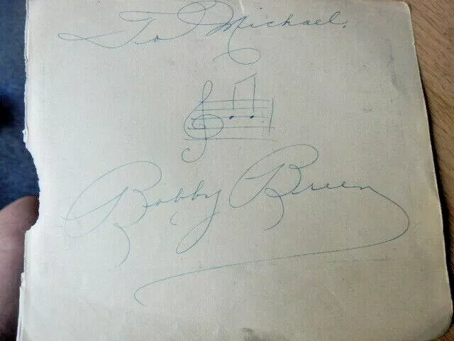 Bobby  Breen  -  American  Actor  /  Singer  -  Autograph