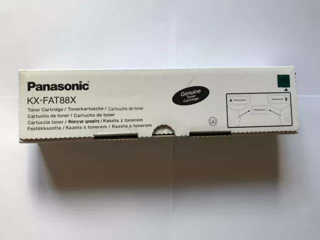 Panasonic Toner KX-FAT88X schwarz