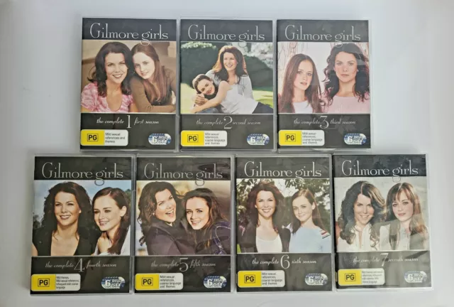 Gilmore Girls The Complete Series Seasons 1 2 3 4 5 6 7- Region 4 AUS DVD