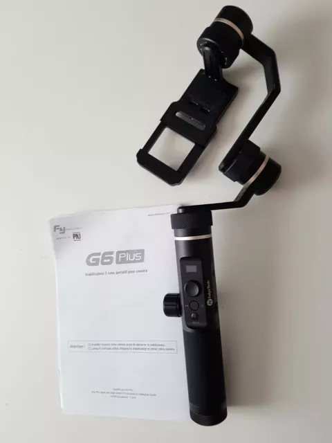 Feiyu G6 Plus 3 axes Gimbal / Stabilisateur APN Hybride / Téléphone  2