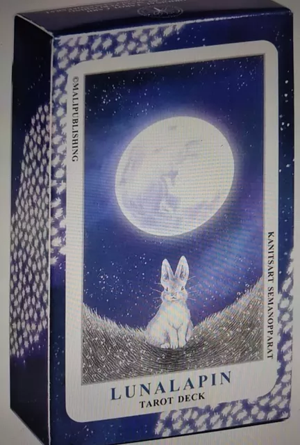 LUNALAPIN Tarot BUNNIES Styled 78 Card Deck Tarot And Oracle SWEET Set New