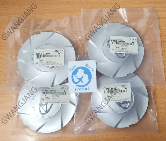 1PC) 52960-3K250 Genuine Wheel Center Cap compatible with Hyundai