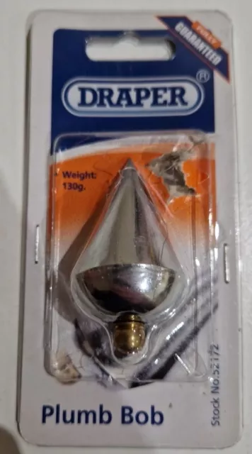 Draper 130G Steel Plumb Bob, Stock No: 52172