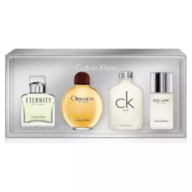 CALVIN KLEIN MEN'S Mini Set Gift Set Fragrances - New Boxed & Sealed ...