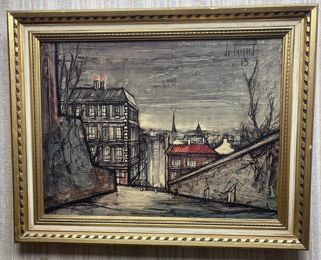 BOUVIER DE CACHARD Piazza San Marco 1964 Original Oil