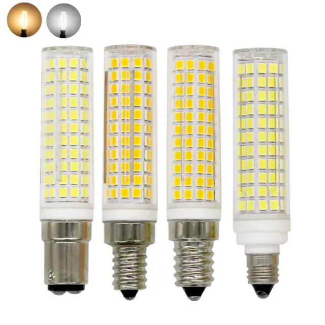 Dimmbare LED Glühbirnen BA15D E11 E12 E14 Sockel 15W Keramik Home Lampe 220V