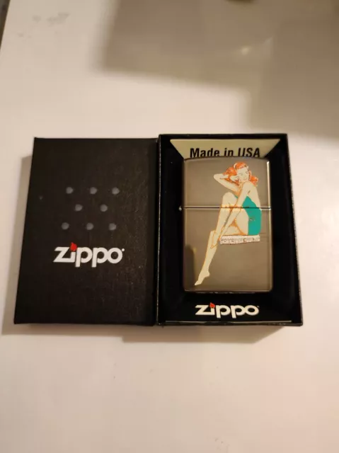 Zippo 214262 Pin Uo Lady Lighter Case - No Inside Guts Insert