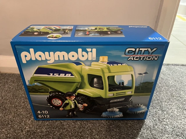 PLAYMOBIL 6112 City Action – Spazzatrice City Life – Nuova