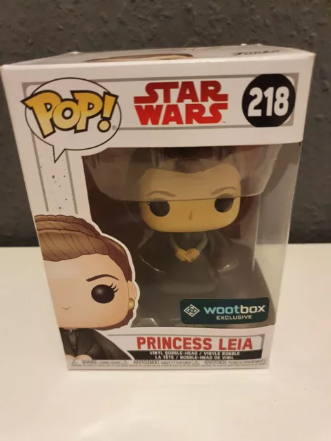 Funko POP! Star Wars Princess Leia Nr. 218 | guter Zustand Wootbox