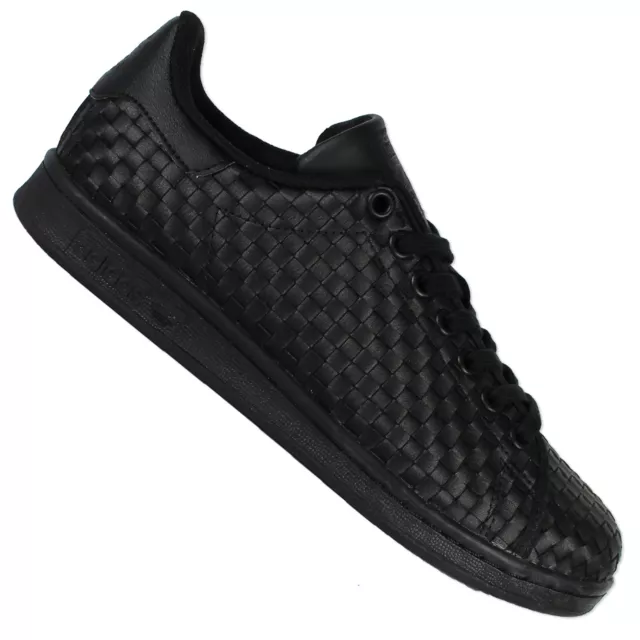 Adidas stan smith blanche et noir store femme