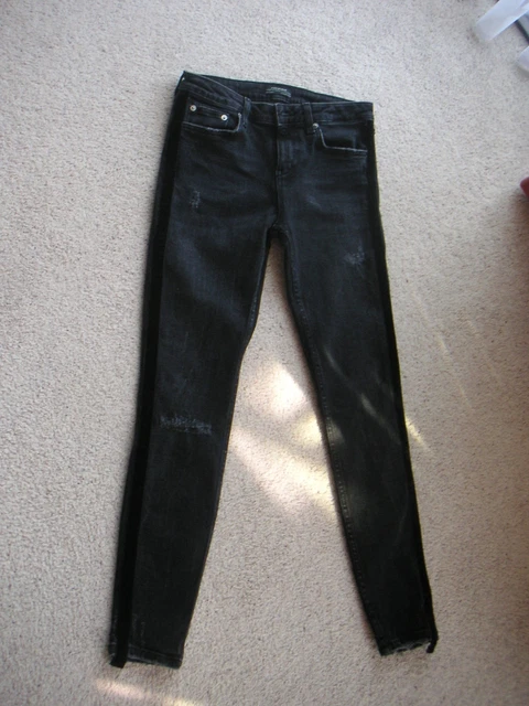 LADIES ZARA PREMIUM DENIM COLLECTION JEANS SIZE EUR 36 inside leg