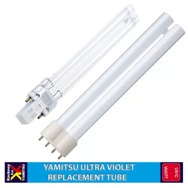 Pond UV Bulbs Lamps Kockney Koi Yamitsu Replacement UVC Lights PLS & PLL