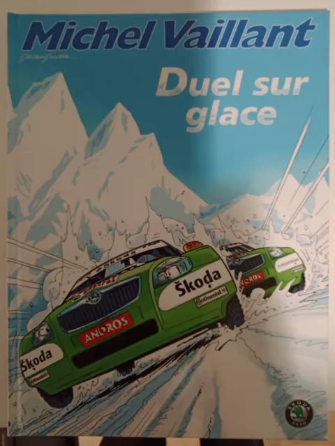 bd michel vaillant "Duel sur glace" hors commerce