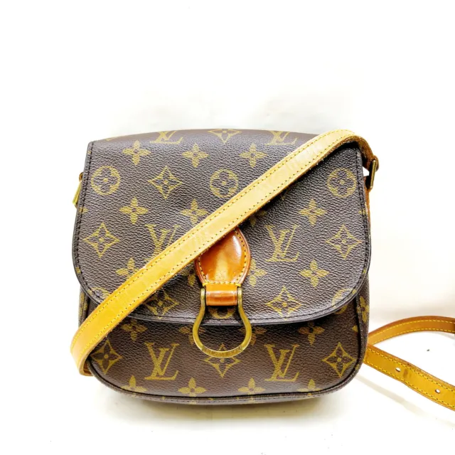 Louis Vuitton Monogram Saint Cloud PM Shoulder Bag M51244 LV Auth 33346