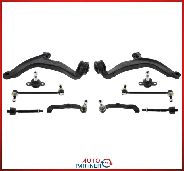Jeu De 6 Rotules De Suspension Avant Pour Jeep Cherokee XJ 2.1L 2.5L 4.0L 1984-2001 - Remplace 52007118, 52088432 - 2