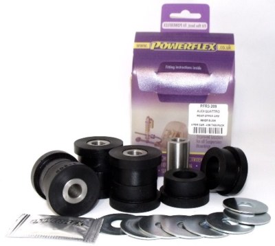 Powerflex ROAD ANTERIORE TIRANTE Boccole Posteriori per Audi a4 b6 est 4wd 01-05 