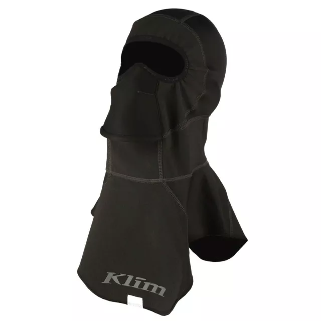 Klim Adult Snowmobile Arctic Balaclava Facemask Asphalt Black 5037-001-000-005