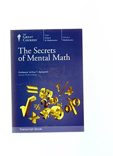 The Secrets of Mental Math (The Great Courses) Book The Cheap Fast Free Post