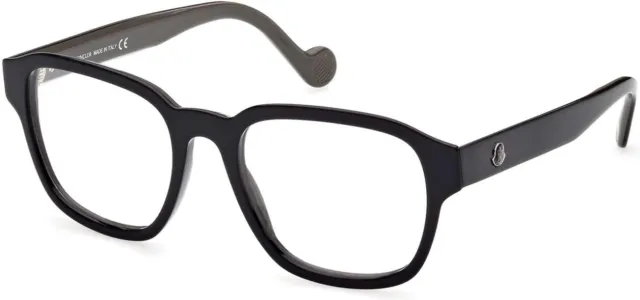 Eyeglasses Moncler ML 5156 001 Shiny Bilayer Black & Silver