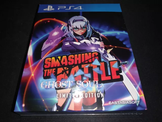 Smashing the Battle Ghost Soul Limited Edition Playasia PS4 NEW SEALED+sticker