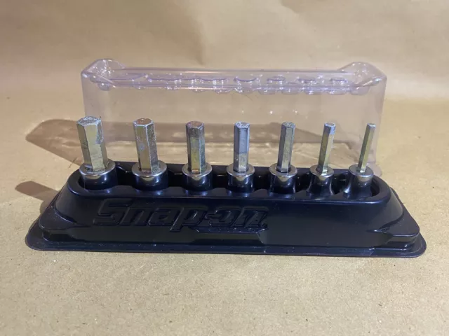 Snap On 7 Piece Metric HexSocket Driver Set 207efamy