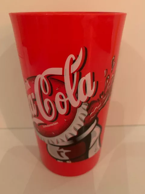 Coca Cola Becher 0,3l - Hartplastik, Retro-Sammelbecher - 3er Set 2