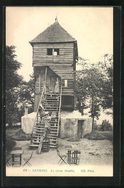 CPA Sannois, Le vieux Moulin, Alte Mühle