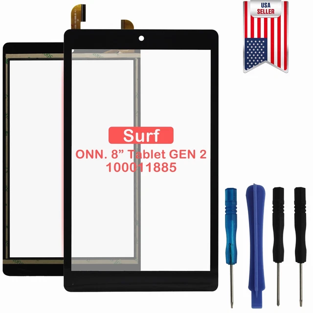 TOOL+ DIGITIZER TOUCH Screen Glass For Surf Onn 8" Tablet GEN 2 (2020
