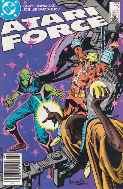 Atari Force #7 (Newsstand) VF; DC | we combine shipping