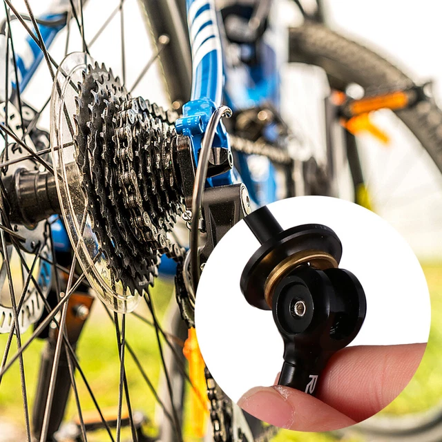 Coppia di spiedini a sgancio rapido anodizzati per bicicletta Coppia di spiedini a sgancio rapido anodizzati per bicicletta