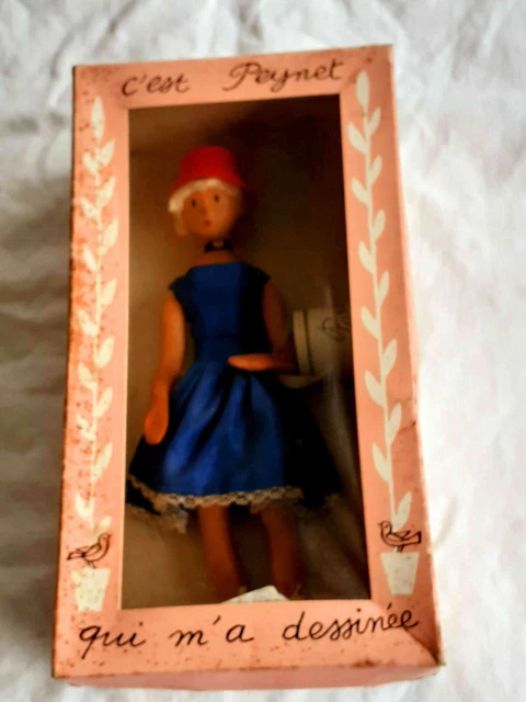 ANCIENNE ET RAVISSANTE petite poupée PEYNET en boite 