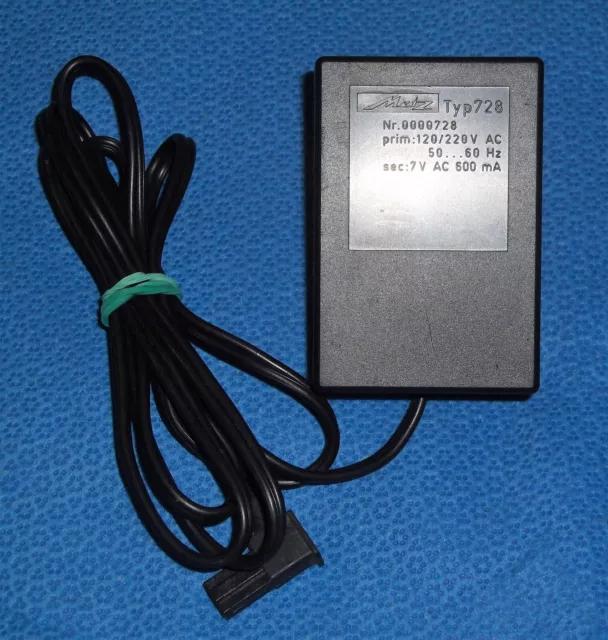 Genuine Metz Charger Typ728 Output 7VAC 600mA
