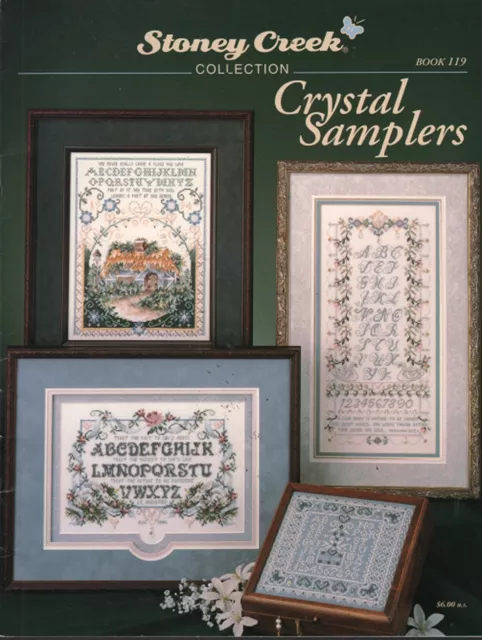 Crystal Samplers by Stoney Creek Cross Stitch Book 119