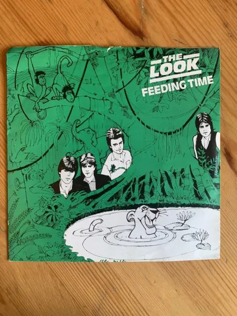 7" Vinyl Single Record, The Look - Feeding Time