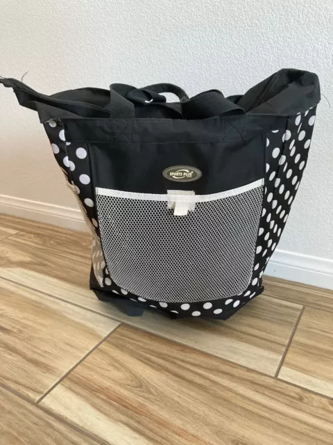Sports Plus by Olympia Fashion Rolling Laptop Commuter Shopper Tote Bag Luggage