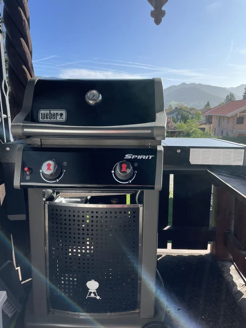 WEBER Gasgrill Spirit E-210 Gebraucht Voll Funktionsfähig inkl. Gasflasche